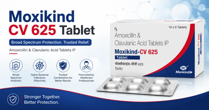 Moxikind CV 625 Tablet: Uses, Benefits, Dosage, Side Effects & Complete Patient Guide