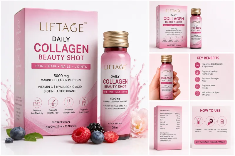 Liftage Daily Collagen Beauty Shot: Uses, Benefits, Ingredients, Side Effects & Complete Guide