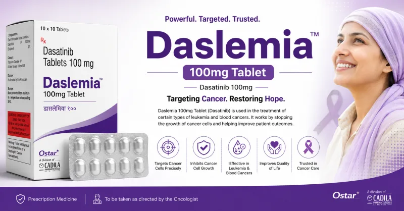 Daslemia 100mg Tablet: Uses, Benefits, Dosage, Side Effects, and Safety Guide