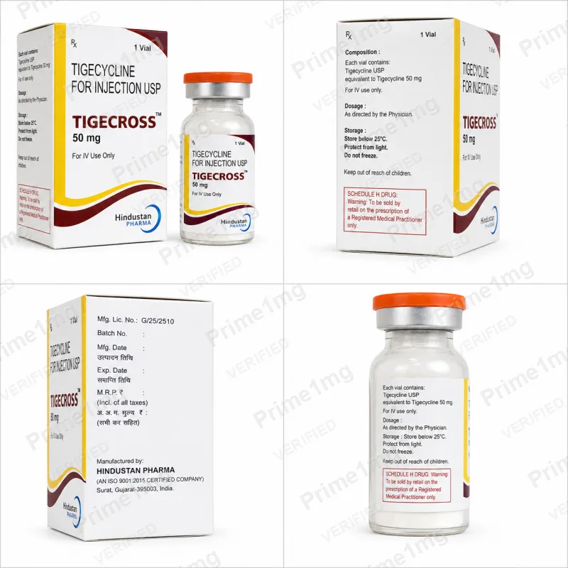 Tigecross 50mg Injection - Image 2