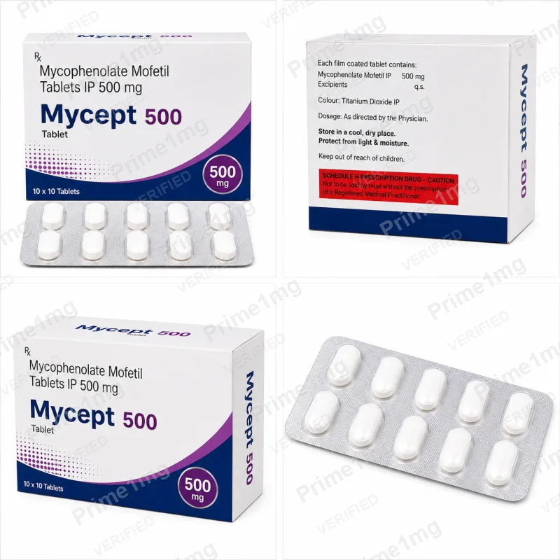 Mycept 500 Tablet - Image 2