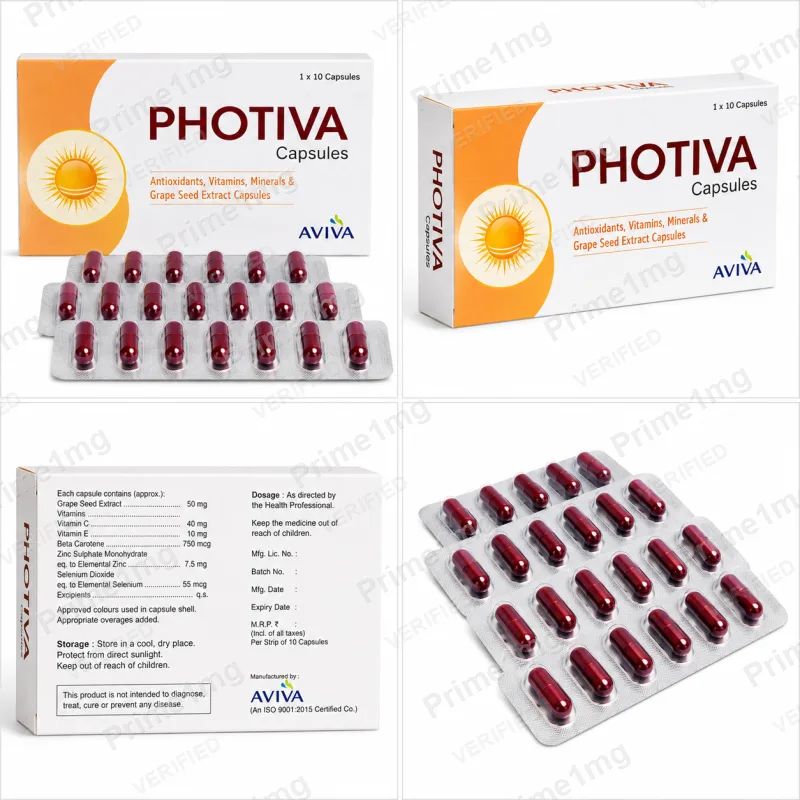 Photiva Capsule (Pack of 3 Strip) - Image 2